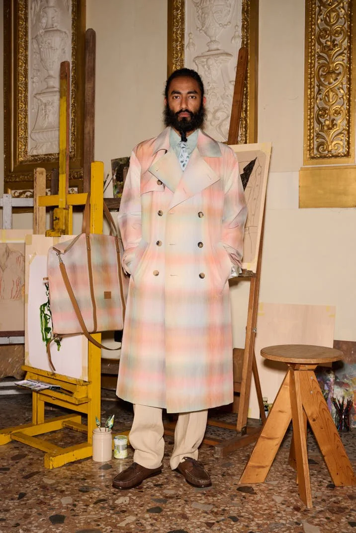 Paul Smith ポールスミス ストライプ 3ピーススーツ シルク混Mサイズ ポールスミス スーツ ストライプ スリーピース （Paul Smith